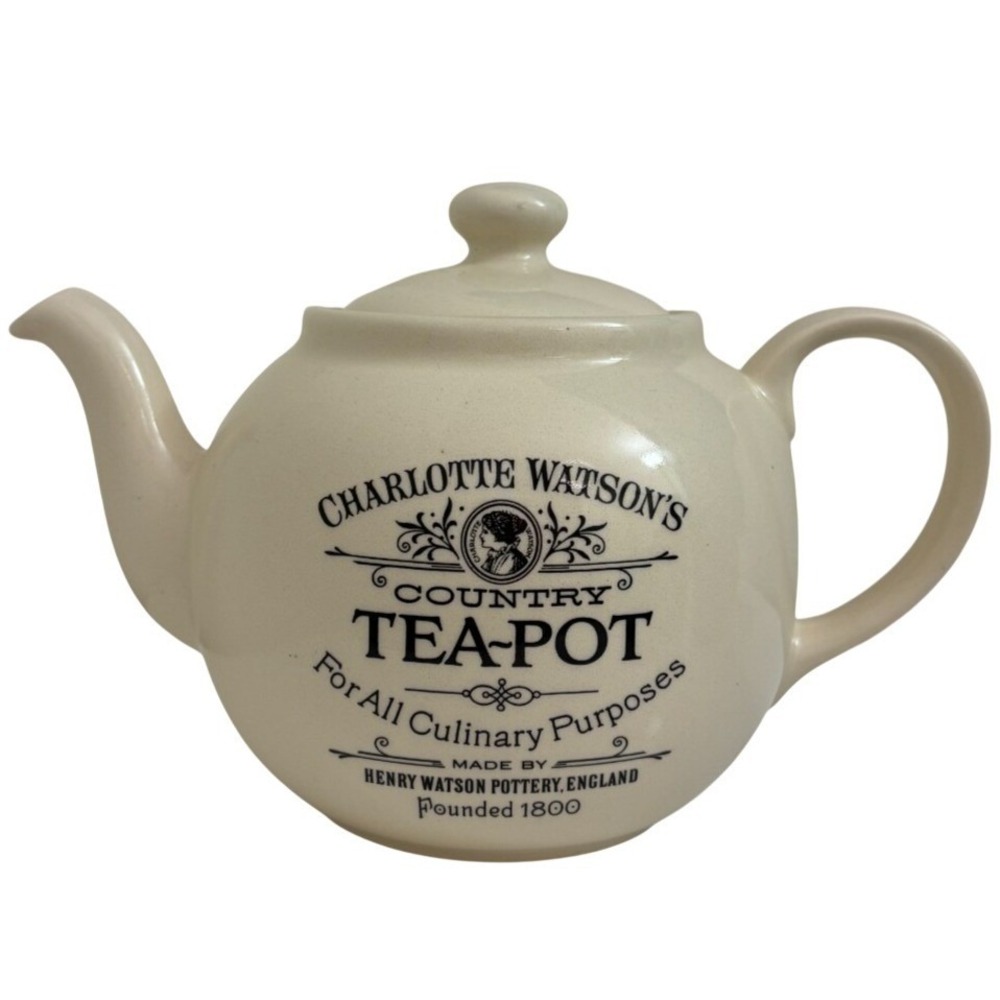 Charlotte Watson's Country Teapot - Vintage - Henry Watson Pottery England EUC
